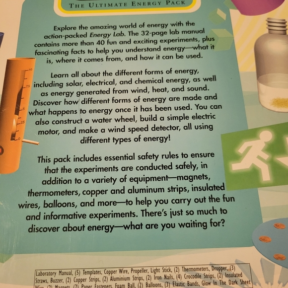 Energy Lab: Ultimate Energy Pack (Science Lab Series NIB - Picture 3 of 6